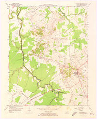 Sacramento Kentucky Historical topographic map, 1:24000 scale, 7.5 X 7.5 Minute, Year 1952