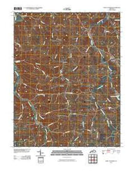 Saint Catharine Kentucky Historical topographic map, 1:24000 scale, 7.5 X 7.5 Minute, Year 2010