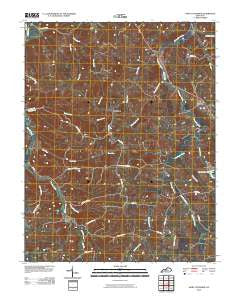 Saint Catharine Kentucky Historical topographic map, 1:24000 scale, 7.5 X 7.5 Minute, Year 2010