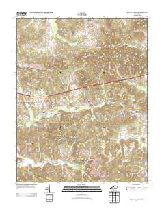 Saint Charles Kentucky Historical topographic map, 1:24000 scale, 7.5 X 7.5 Minute, Year 2013
