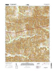 Saint Charles Kentucky Current topographic map, 1:24000 scale, 7.5 X 7.5 Minute, Year 2016