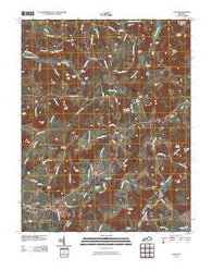 Salem Kentucky Historical topographic map, 1:24000 scale, 7.5 X 7.5 Minute, Year 2010