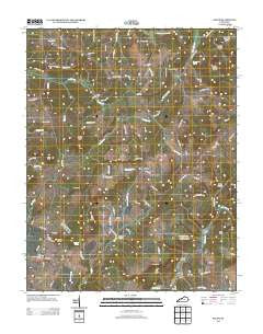 Salem Kentucky Historical topographic map, 1:24000 scale, 7.5 X 7.5 Minute, Year 2013