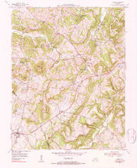 Salem Kentucky Historical topographic map, 1:24000 scale, 7.5 X 7.5 Minute, Year 1954