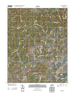 Saloma Kentucky Historical topographic map, 1:24000 scale, 7.5 X 7.5 Minute, Year 2013