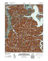 Salt Lick Kentucky Historical topographic map, 1:24000 scale, 7.5 X 7.5 Minute, Year 2011