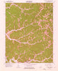 Salyersville North Kentucky Historical topographic map, 1:24000 scale, 7.5 X 7.5 Minute, Year 1962