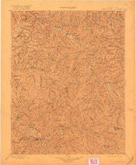 Salyersville Kentucky Historical topographic map, 1:125000 scale, 30 X 30 Minute, Year 1899