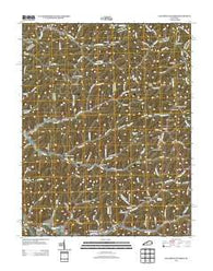 Salyersville North Kentucky Historical topographic map, 1:24000 scale, 7.5 X 7.5 Minute, Year 2013