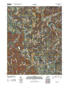 Samuels Kentucky Historical topographic map, 1:24000 scale, 7.5 X 7.5 Minute, Year 2010