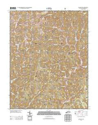 Sandgap Kentucky Historical topographic map, 1:24000 scale, 7.5 X 7.5 Minute, Year 2013