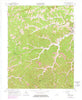 Sandy Hook Kentucky Historical topographic map, 1:24000 scale, 7.5 X 7.5 Minute, Year 1962