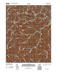 Sandy Hook Kentucky Historical topographic map, 1:24000 scale, 7.5 X 7.5 Minute, Year 2010