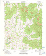 Savage Kentucky Historical topographic map, 1:24000 scale, 7.5 X 7.5 Minute, Year 1978