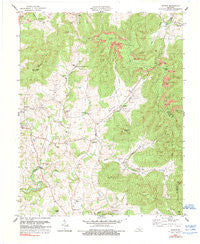 Savage Kentucky Historical topographic map, 1:24000 scale, 7.5 X 7.5 Minute, Year 1978