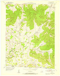 Savage Kentucky Historical topographic map, 1:24000 scale, 7.5 X 7.5 Minute, Year 1954