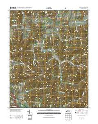 Saxton Kentucky Historical topographic map, 1:24000 scale, 7.5 X 7.5 Minute, Year 2013