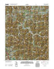 Saxton Kentucky Historical topographic map, 1:24000 scale, 7.5 X 7.5 Minute, Year 2013
