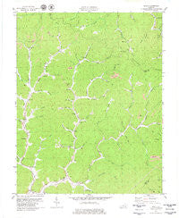 Scalf Kentucky Historical topographic map, 1:24000 scale, 7.5 X 7.5 Minute, Year 1979