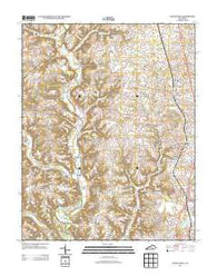 Science Hill Kentucky Historical topographic map, 1:24000 scale, 7.5 X 7.5 Minute, Year 2013