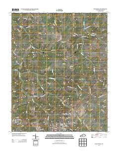 Scottsville Kentucky Historical topographic map, 1:24000 scale, 7.5 X 7.5 Minute, Year 2013
