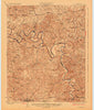 Scottsville Kentucky Historical topographic map, 1:62500 scale, 15 X 15 Minute, Year 1926