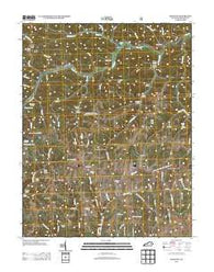 Scranton Kentucky Historical topographic map, 1:24000 scale, 7.5 X 7.5 Minute, Year 2013