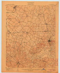 Sebree Kentucky Historical topographic map, 1:62500 scale, 15 X 15 Minute, Year 1906