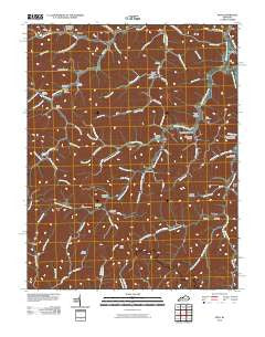 Seitz Kentucky Historical topographic map, 1:24000 scale, 7.5 X 7.5 Minute, Year 2010