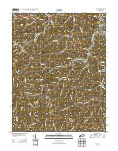 Seitz Kentucky Historical topographic map, 1:24000 scale, 7.5 X 7.5 Minute, Year 2013