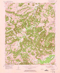 Shady Grove Kentucky Historical topographic map, 1:24000 scale, 7.5 X 7.5 Minute, Year 1954