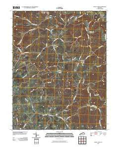Shady Nook Kentucky Historical topographic map, 1:24000 scale, 7.5 X 7.5 Minute, Year 2010