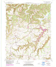 Sharon Grove Kentucky Historical topographic map, 1:24000 scale, 7.5 X 7.5 Minute, Year 1952
