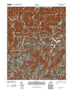 Sharon Grove Kentucky Historical topographic map, 1:24000 scale, 7.5 X 7.5 Minute, Year 2010