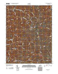 Sharpsburg Kentucky Historical topographic map, 1:24000 scale, 7.5 X 7.5 Minute, Year 2010