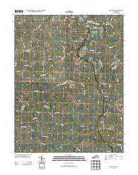 Shawhan Kentucky Historical topographic map, 1:24000 scale, 7.5 X 7.5 Minute, Year 2013