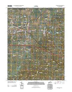Shelbyville Kentucky Historical topographic map, 1:24000 scale, 7.5 X 7.5 Minute, Year 2013
