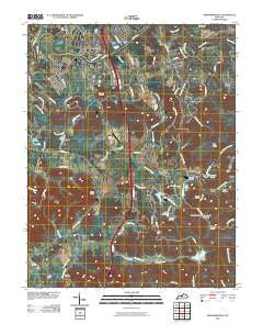 Shepherdsville Kentucky Historical topographic map, 1:24000 scale, 7.5 X 7.5 Minute, Year 2010