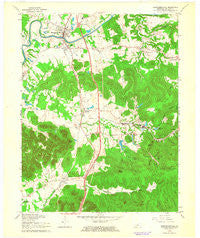 Shepherdsville Kentucky Historical topographic map, 1:24000 scale, 7.5 X 7.5 Minute, Year 1962