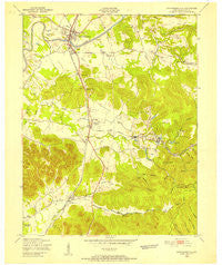 Shepherdsville Kentucky Historical topographic map, 1:24000 scale, 7.5 X 7.5 Minute, Year 1949