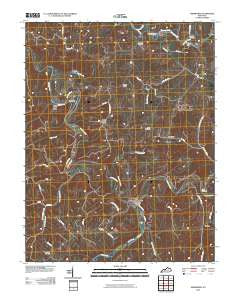 Sherburne Kentucky Historical topographic map, 1:24000 scale, 7.5 X 7.5 Minute, Year 2010