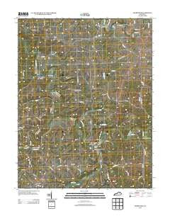 Sherburne Kentucky Historical topographic map, 1:24000 scale, 7.5 X 7.5 Minute, Year 2013