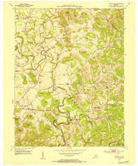 Shopville Kentucky Historical topographic map, 1:24000 scale, 7.5 X 7.5 Minute, Year 1952