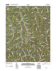 Sitka Kentucky Historical topographic map, 1:24000 scale, 7.5 X 7.5 Minute, Year 2013
