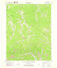 Sitka Kentucky Historical topographic map, 1:24000 scale, 7.5 X 7.5 Minute, Year 1971