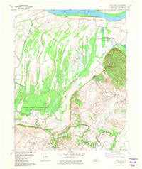 Smith Mills Kentucky Historical topographic map, 1:24000 scale, 7.5 X 7.5 Minute, Year 1981