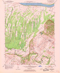 Smith Mills Kentucky Historical topographic map, 1:24000 scale, 7.5 X 7.5 Minute, Year 1952