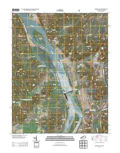 Smithland Kentucky Historical topographic map, 1:24000 scale, 7.5 X 7.5 Minute, Year 2013