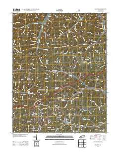 Soldier Kentucky Historical topographic map, 1:24000 scale, 7.5 X 7.5 Minute, Year 2013
