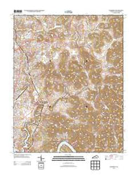 Somerset Kentucky Historical topographic map, 1:24000 scale, 7.5 X 7.5 Minute, Year 2013